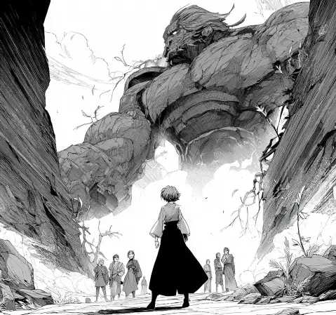 奇幻题材漫画封面示例